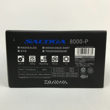  DAIWA ダイワ 20 SALTIGA ソルティガ 8000-P スピニングリール 00065001