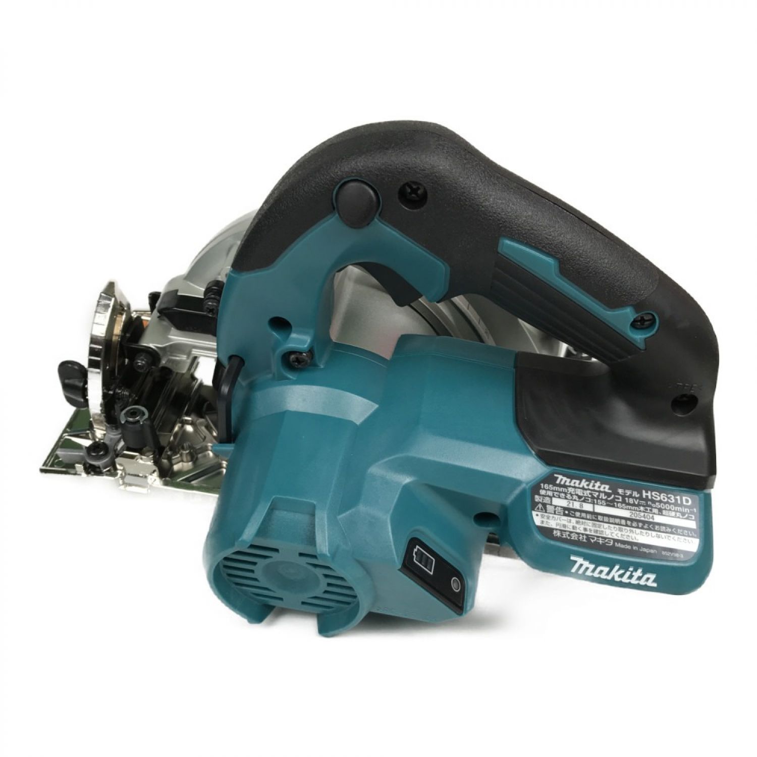 中古】 MAKITA マキタ 165mm 充電式丸のこ マルノコ 鮫肌 18V 6.0Ah