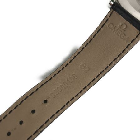  OMEGA オメガ DeVille デビル プレステージ 自動巻き レザー メンズ腕時計 1108
