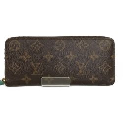 ■■ LOUIS VUITTON ルイヴィトン モノグラム ポルトフォイユ・クレマンス 長財布 SP1115 M60858 テュルコワーズ Bランク