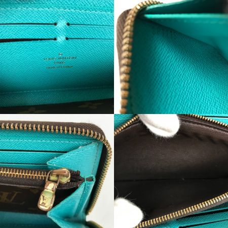  LOUIS VUITTON ルイヴィトン モノグラム ポルトフォイユ・クレマンス 長財布 SP1115 M60858 テュルコワーズ