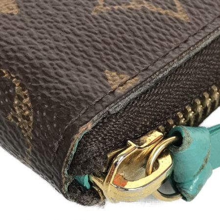  LOUIS VUITTON ルイヴィトン モノグラム ポルトフォイユ・クレマンス 長財布 SP1115 M60858 テュルコワーズ