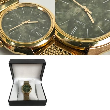  SEIKO セイコー 18K 手巻き メンズ腕時計 Cal.2220A 2220-0340