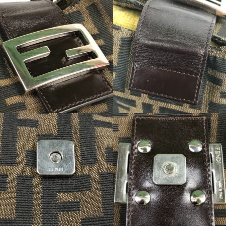  FENDI フェンディ ズッカ柄 ミニバッグ ハンドバッグ 2370