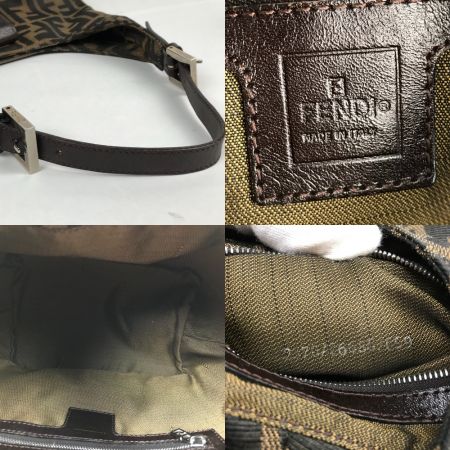  FENDI フェンディ ズッカ柄 ミニバッグ ハンドバッグ 2370