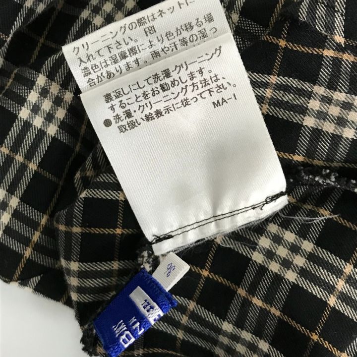 中古】 BURBERRY BLUE LABEL バーバリーブルーレーベル フリルシャツ 