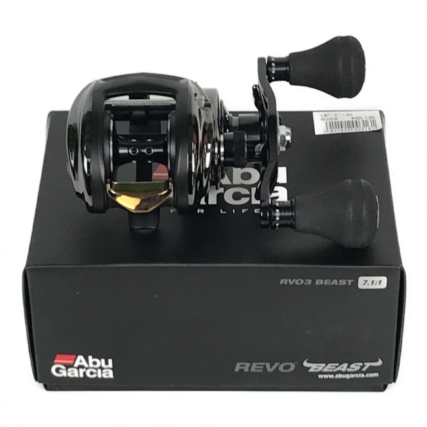 中古】 Abu Garcia アブガルシア レボ３ ビースト ベイトリール 右巻き