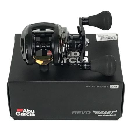  Abu Garcia アブガルシア レボ３ ビースト ベイトリール 右巻き 箱付 1324529