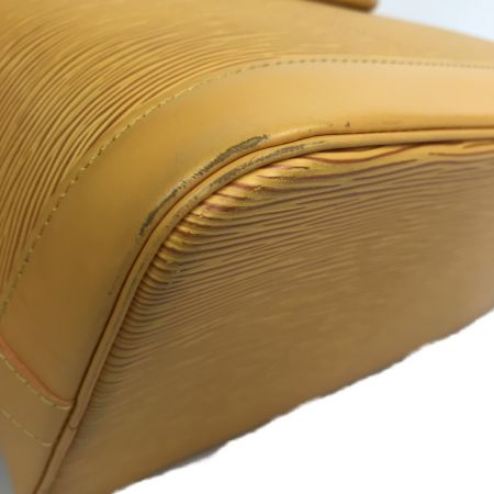  LOUIS VUITTON ルイヴィトン ハンドバッグ エピ アルマ 布袋付 パドロック キー 欠品 M5214H マンダリンオレンジ