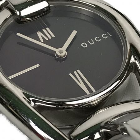  GUCCI グッチ ホースビット クォーツ レディース腕時計 箱・コマ付 139.5
