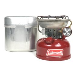 ■■ Coleman classic コールマン シングルバーナー ガソリンストーブ 95年 アメリカ製 502-455J 502A429J Bランク