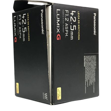  Panasonic LUMIX LUMIX G LEICA DG NOCTICRON 42.5mm パナソニック ライカ レンズ H-NS043