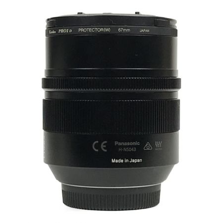  Panasonic LUMIX LUMIX G LEICA DG NOCTICRON 42.5mm パナソニック ライカ レンズ H-NS043