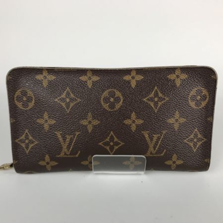  LOUIS VUITTON ルイヴィトン モノグラム ポルト モネ・ジップ ラウンドファスナー 長財布  M61727 ブラウン