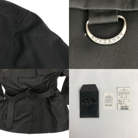  BURBERRY LONDON バーバリーロンドン トレンチコート 裏地チェック柄 FRD43-195-09 ブラック