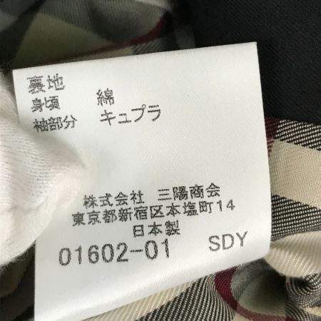  BURBERRY LONDON バーバリーロンドン トレンチコート 裏地チェック柄 FRD43-195-09 ブラック