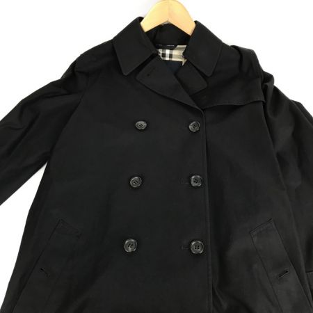  BURBERRY LONDON バーバリーロンドン トレンチコート 裏地チェック柄 FRD43-195-09 ブラック