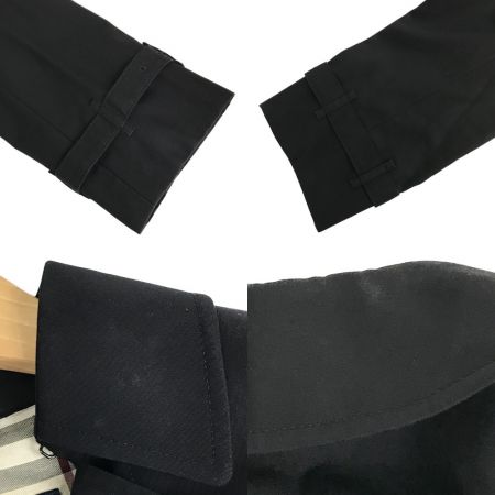  BURBERRY LONDON バーバリーロンドン トレンチコート 裏地チェック柄 FRD43-195-09 ブラック