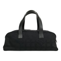 ■■ CHANEL シャネル ニュートラベルライン ミニボストンバッグ ギャランティー付き 6854113 ブラック Cランク