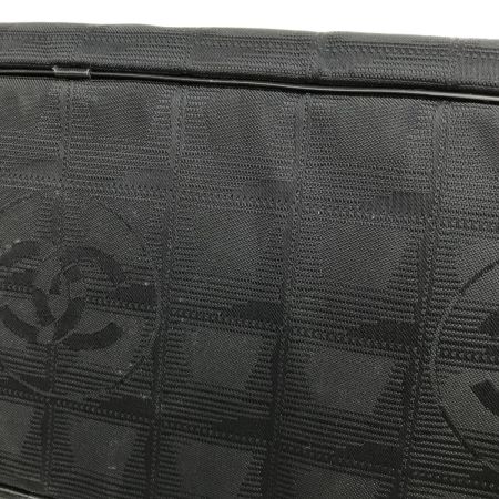  CHANEL シャネル ニュートラベルライン ミニボストンバッグ ギャランティー付き 6854113 ブラック