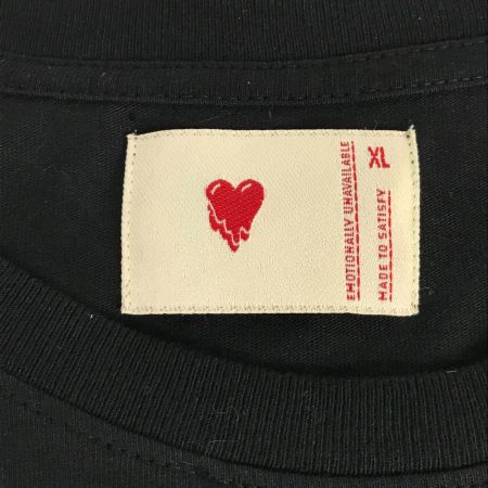  Emotionally Unavailable エモーショナリー・アンベイラブル SIZE:XL 半袖シャツ ブラック