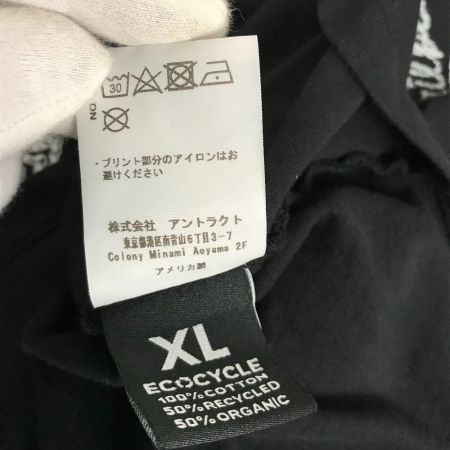  Emotionally Unavailable エモーショナリー・アンベイラブル SIZE:XL 半袖シャツ ブラック