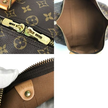  LOUIS VUITTON ルイヴィトン キーポル45 ボストンバッグ モノグラム パドロック・キー・ネームタグ欠品 M41428