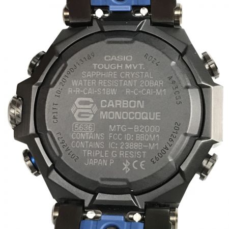  CASIO カシオ G-SHOCK タフソーラー メンズ腕時計 カシオ Gショック  MTG-B2000B-1A2JF