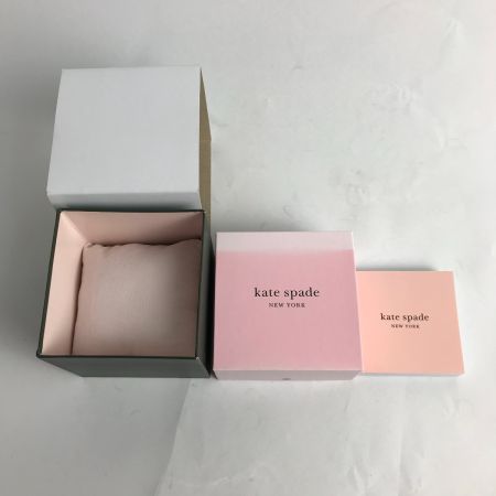  Kate Spade ケイトスペード Metro Makeup Pallete レディース腕時計 箱付 KSW9027 ホワイト