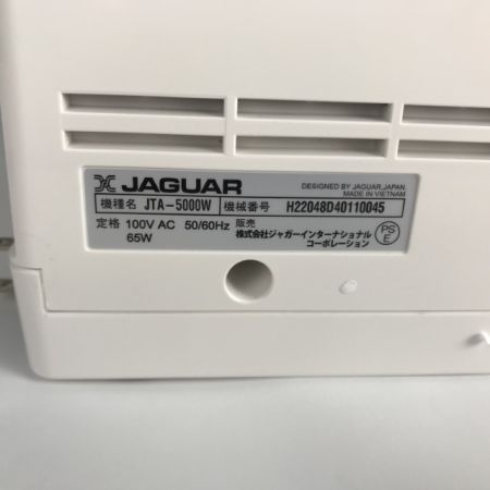  Jaguar ジャガ コンピューターミシン 2021年製  JTA-5000W 付属品完備 未使用