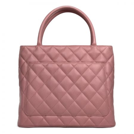  CHANEL シャネル マトラッセ 復刻トートバッグ レザー ココマーク 布袋 ギャランティカード付  1804 ピンク