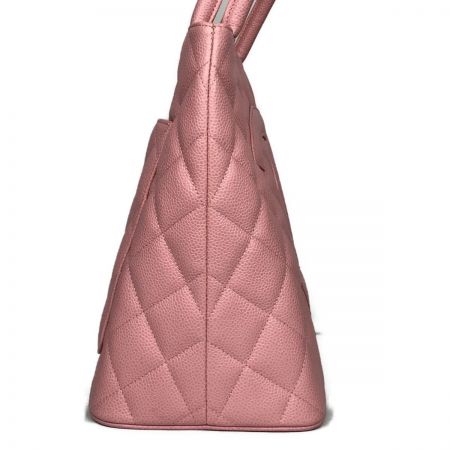  CHANEL シャネル マトラッセ 復刻トートバッグ レザー ココマーク 布袋 ギャランティカード付  1804 ピンク