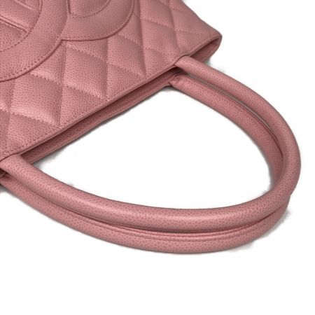  CHANEL シャネル マトラッセ 復刻トートバッグ レザー ココマーク 布袋 ギャランティカード付  1804 ピンク
