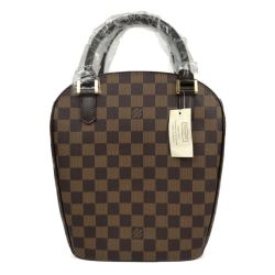 ■■ LOUIS VUITTON ルイヴィトン ダミエ ハンドバッグ サリア ソー  N51284 ブラウン Aランク