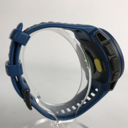  GARMIN タフネスGPSウォッチ INSTINCT DUAL POWER 箱・取説付 010-02293-35 ブルー