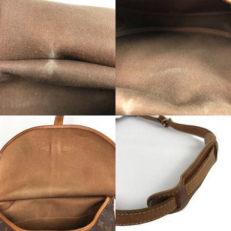  LOUIS VUITTON ルイヴィトン モノグラム ソミュール30 ショルダーバッグ M42256 ブラウン