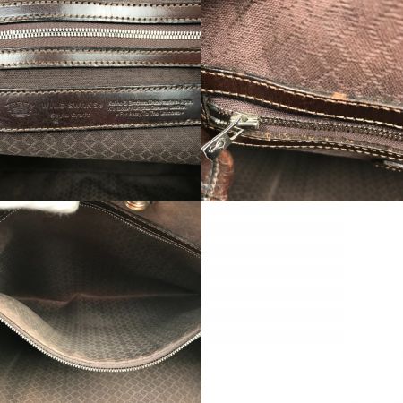  WILD SWANS DRUCKER ワイルドスワンズ ドラッカー トートバッグ レザー ダークブラウン