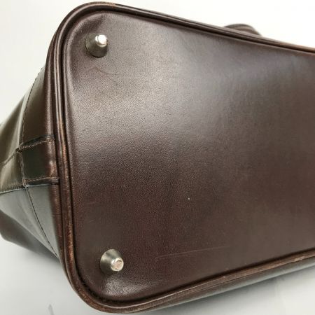  WILD SWANS DRUCKER ワイルドスワンズ ドラッカー トートバッグ レザー ダークブラウン