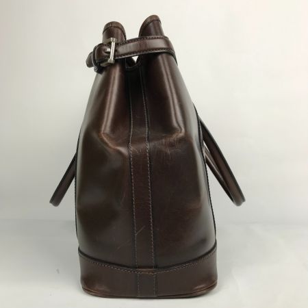  WILD SWANS DRUCKER ワイルドスワンズ ドラッカー トートバッグ レザー ダークブラウン