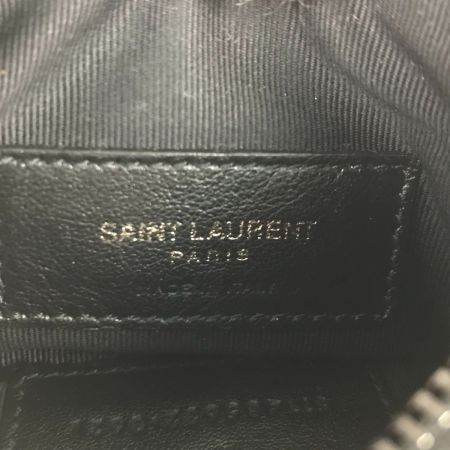  SAINT LAURENT(Yves Saint Laurent) サンローラン キーポーチ コインケース 485632 C9H0U ブラック