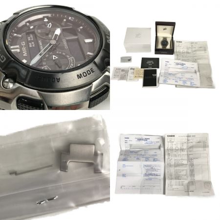  CASIO カシオ G-SHOCK MR-G チタン 電波ソーラー 箱・取説・コマ付  MRG-7600D