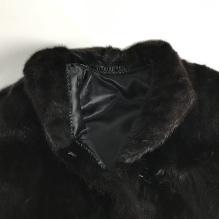  SAGA MINK サガミンク 毛皮ショートコート ファーコート SIZE 不明 ブラック