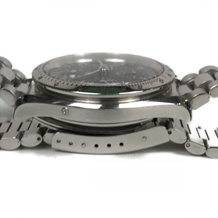  OMEGA オメガ スピードマスター トリプルカレンダー クロノグラフ ブルー 自動巻き メンズ腕時計 3521.80