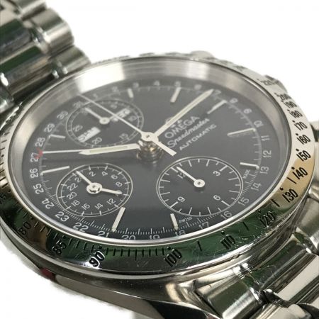  OMEGA オメガ スピードマスター トリプルカレンダー クロノグラフ ブルー 自動巻き メンズ腕時計 3521.80