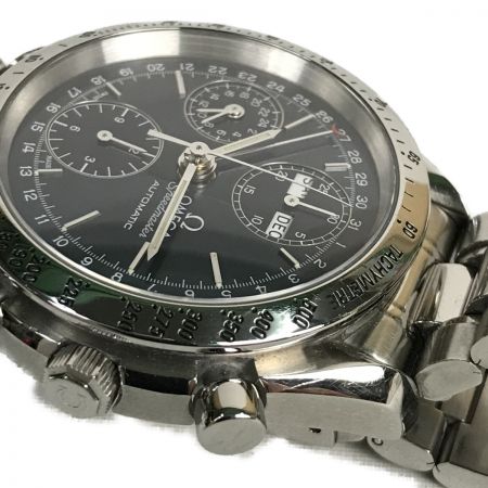  OMEGA オメガ スピードマスター トリプルカレンダー クロノグラフ ブルー 自動巻き メンズ腕時計 3521.80