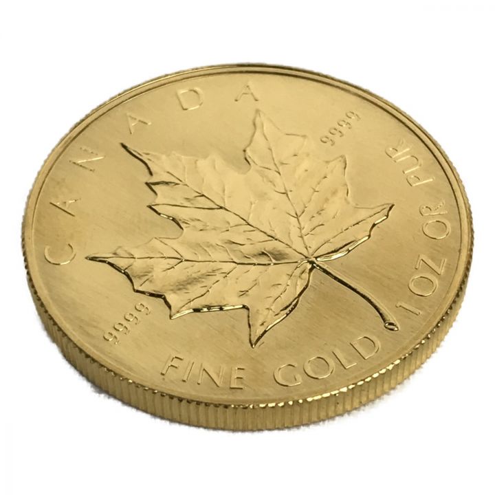 金貨 メイプルリーフ金貨 エリザベス カナダ 1988年 50ドル 1oz 31.1g 純金 K24 コイン 9999 ｜中古｜なんでもリサイクルビッグバン