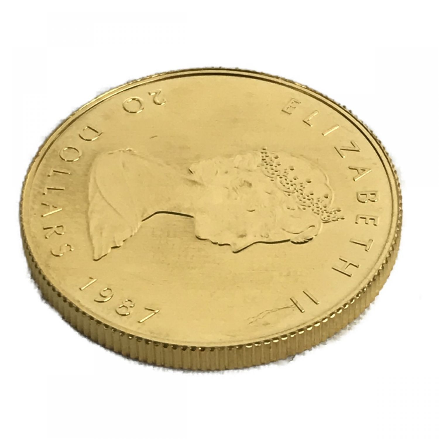 値下げ】1987 カナダ100ドル金貨 - www.stedile.com.br