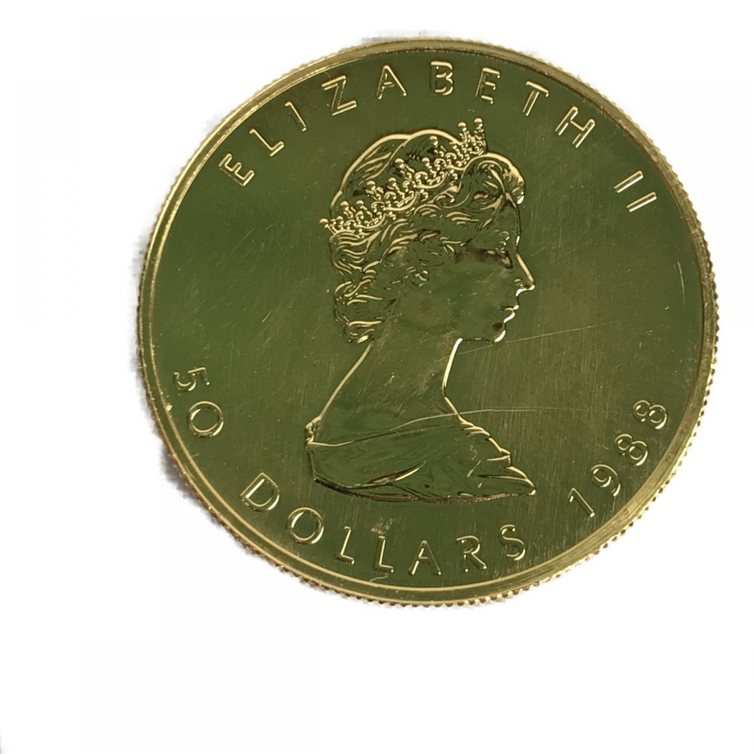 メイプルリーフ金貨　1988年