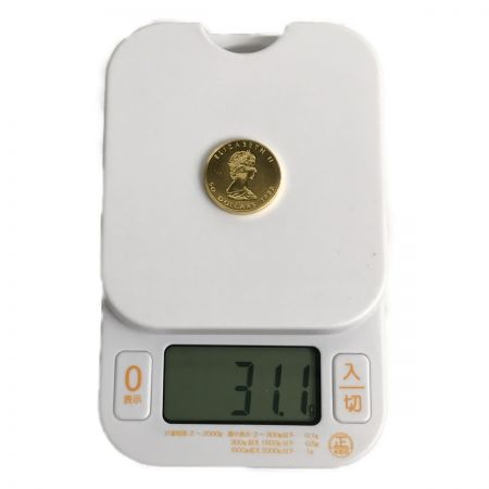  金貨 メイプルリーフ金貨 エリザベス カナダ 1988年 50ドル 1oz 31.1g 純金 K24 コイン 9999