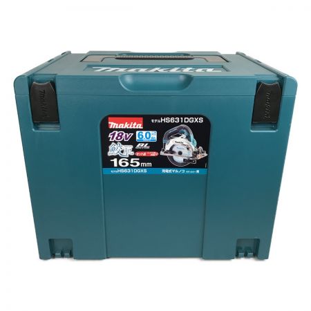  MAKITA マキタ 充電式マルノコ 165mm 鮫肌 18v 6.0Ah 丸のこ HS631DGXS